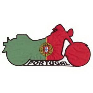 Emblema Portugal Moto Grande