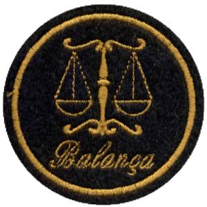 Emblema Signo1 Balança c/ legenda