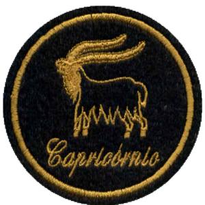 Emblema Signo1 Capricórnio c/ legenda