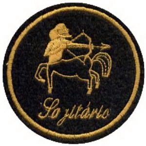 Emblema Signo1 Sagitário c/ legenda