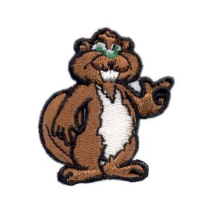 Insignias de ardilla infantil viva