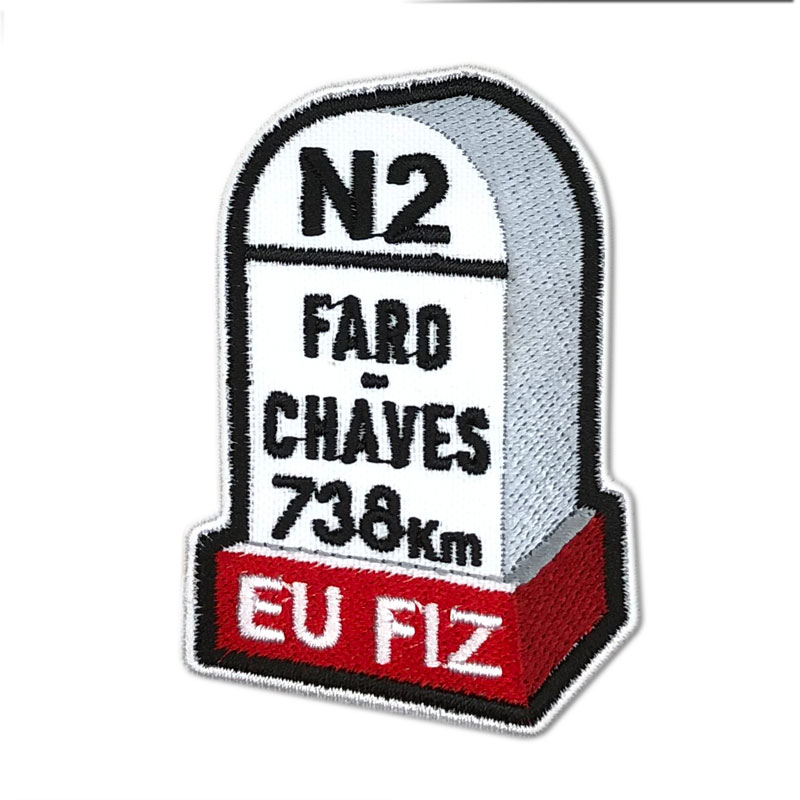Escudo Nacional 2 - Faro - Chaves 738Km - LO LOGRÉ - con velcro