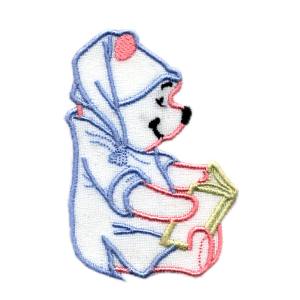 Living Badges Niño Oso Leyendo